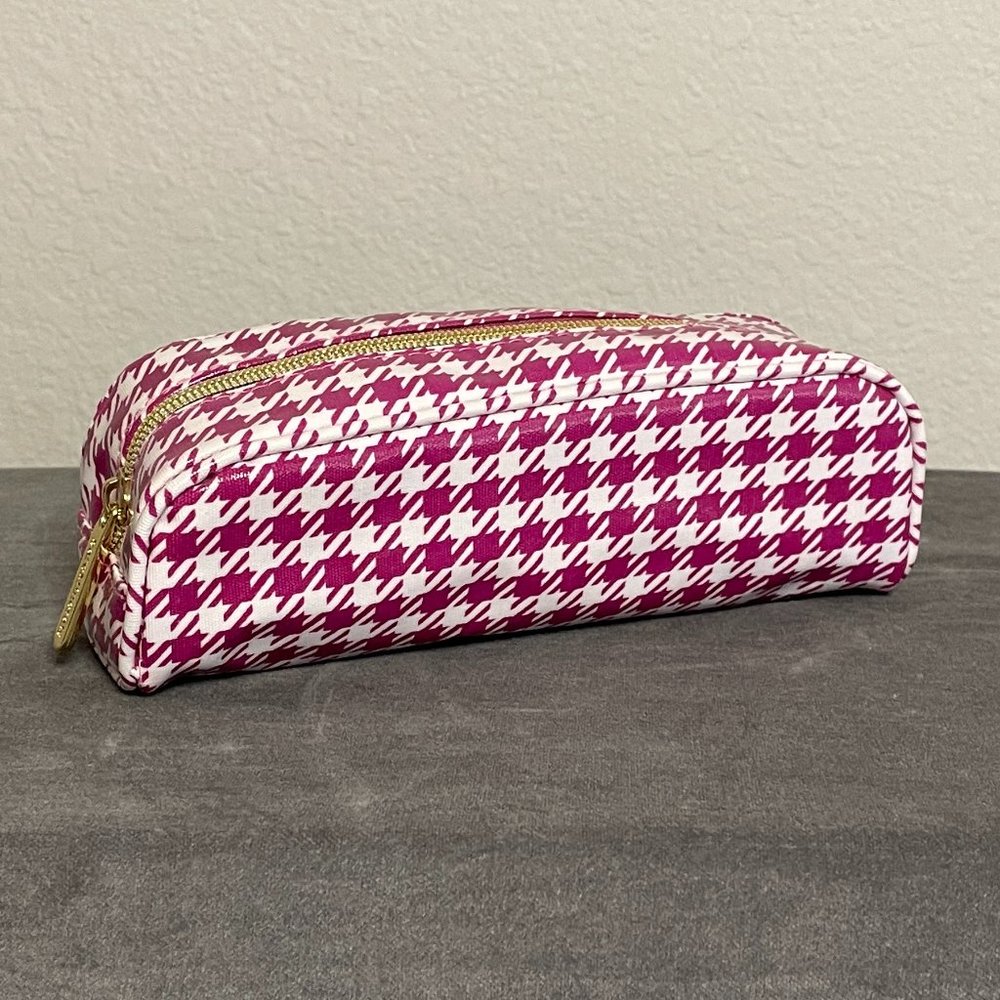 Purple Pattern Cosmetic Case